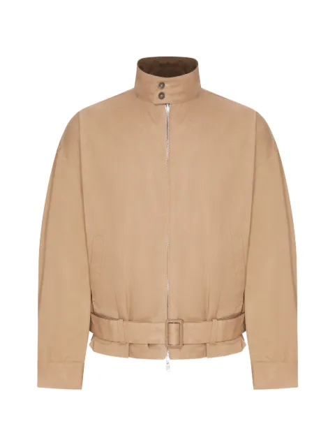 soshiotsuki belted high-neck jacket