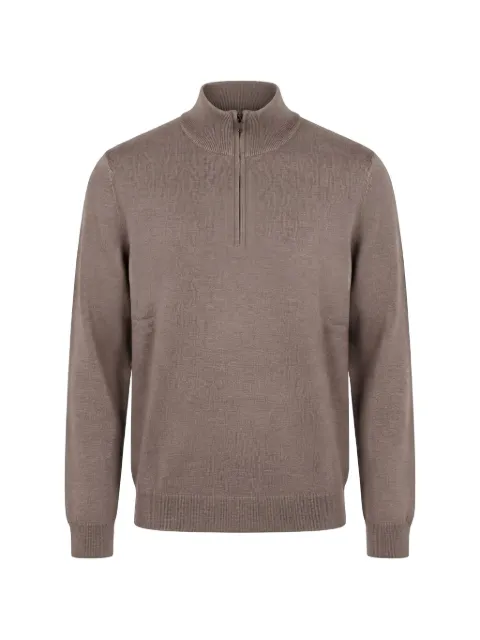 DIKTAT half-zip knitted sweater