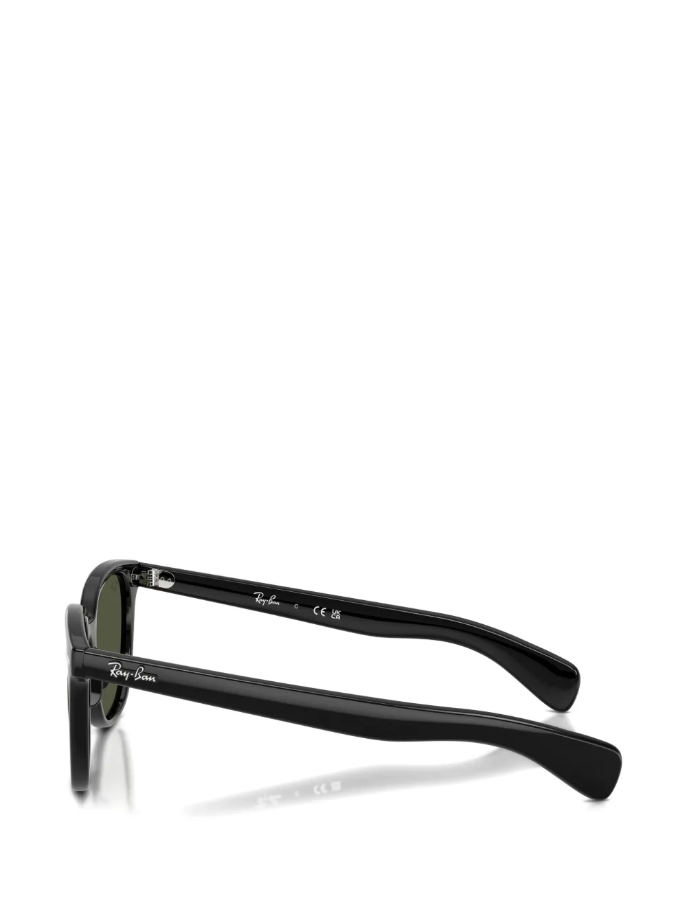Ray-Ban Zonnebril met vierkant montuur Zwart
