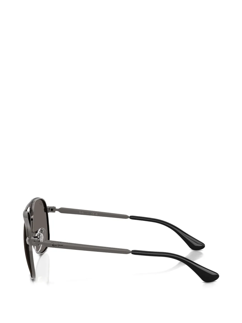 Ray-Ban Zonnebril met piloten montuur Grijs