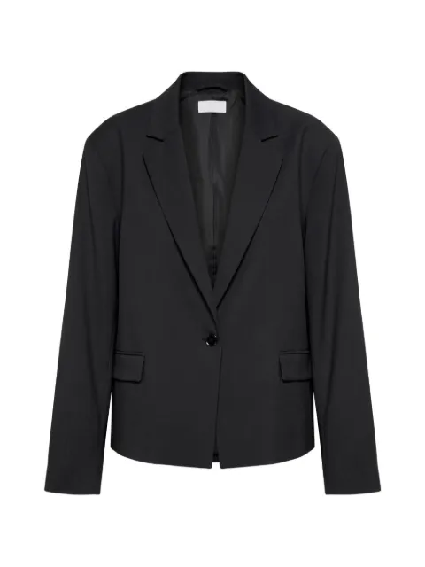 MOOD-ONE blazer con solapas de muesca y botones
