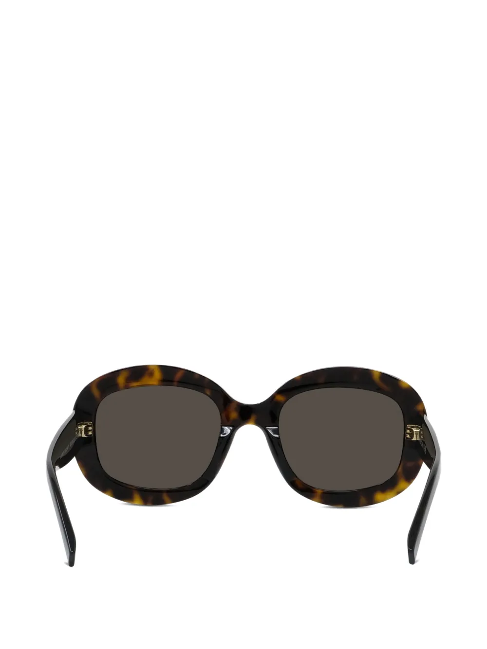 Givenchy Eyewear tortoiseshell-effect oval-frame sunglasses Bruin
