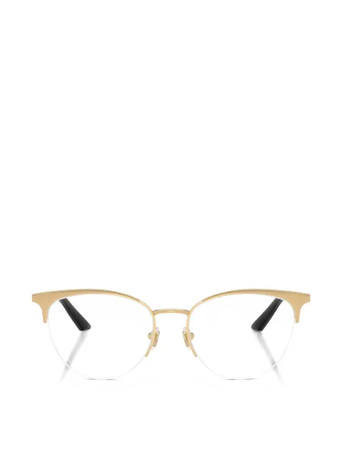 Versace Eyewear half-rim glasses
