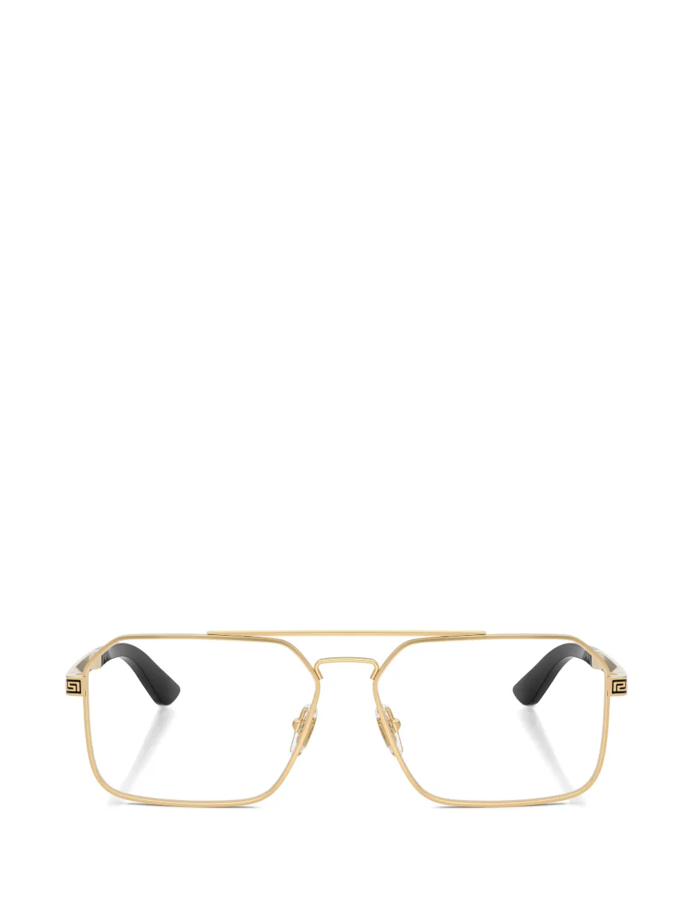 Versace Eyewear Bril met geometrisch montuur Goud
