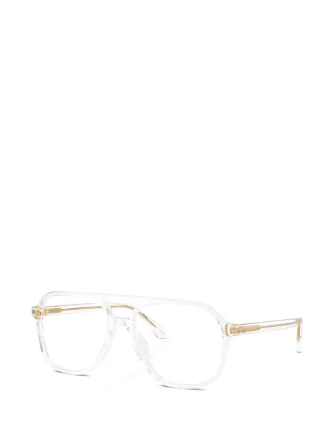 Versace Eyewear pilot-frame glasses