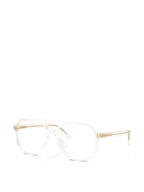 Versace Eyewear pilot-frame glasses