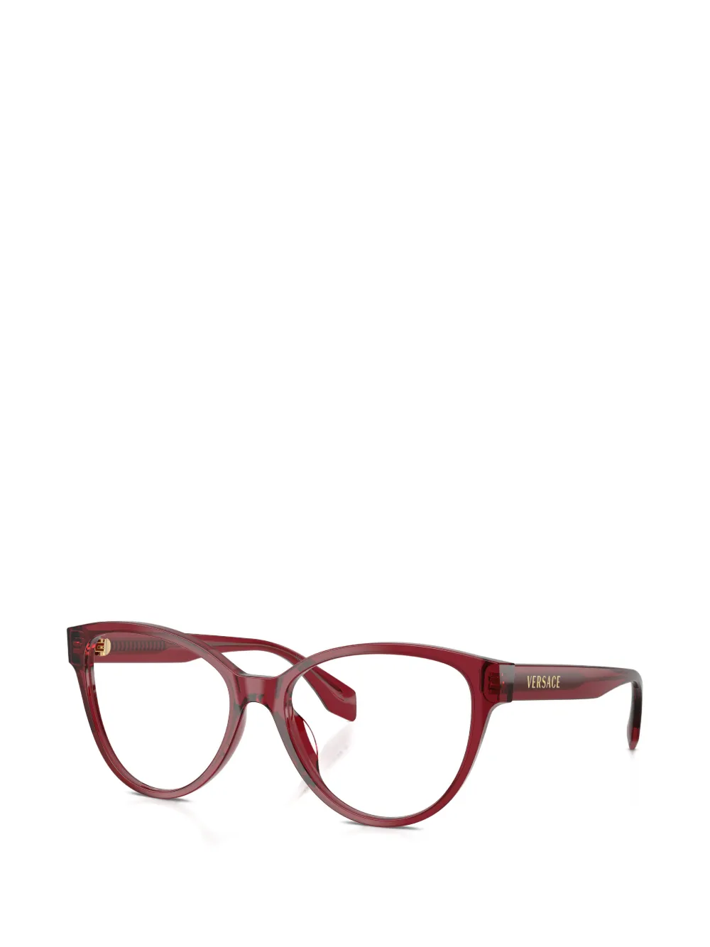Versace Eyewear Bril met cat-eye montuur Rood