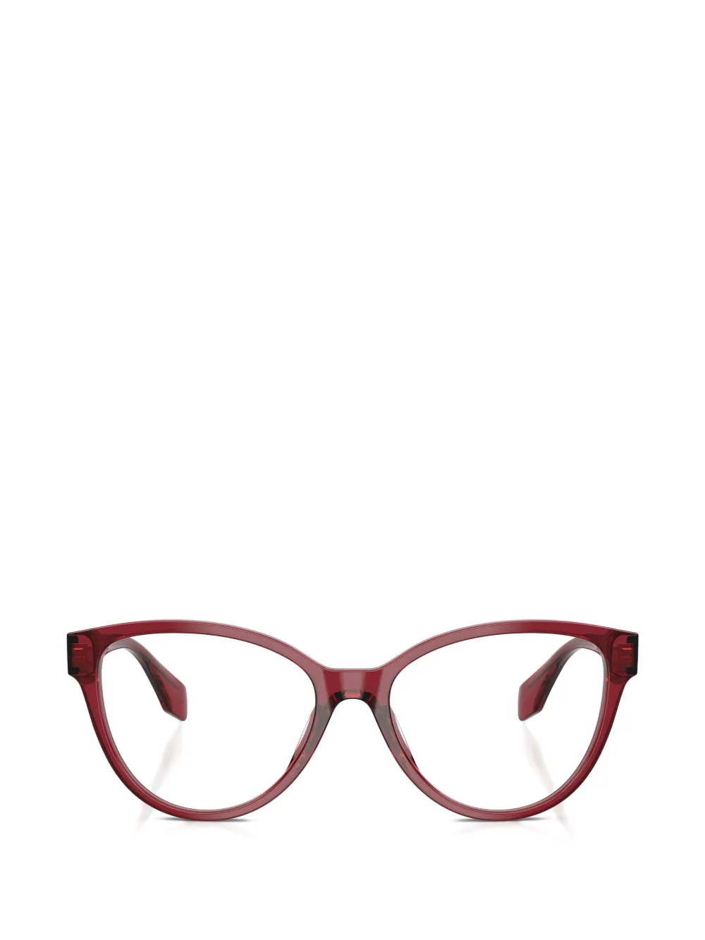 Versace Eyewear Bril met cat-eye montuur Rood