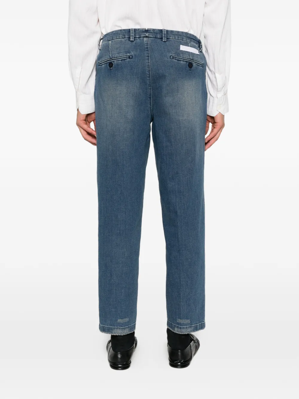 Briglia 1949 Bricklane pleated jeans Blauw