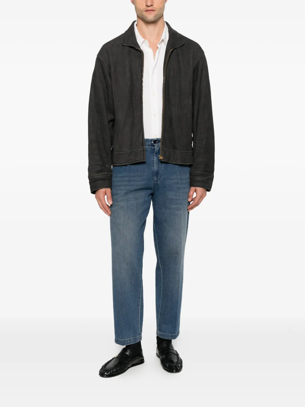 Briglia 1949 Bricklane pleated jeans Blauw
