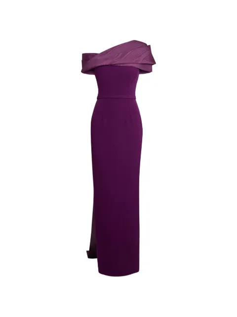 Safiyaa Phira asymmetric maxi dress