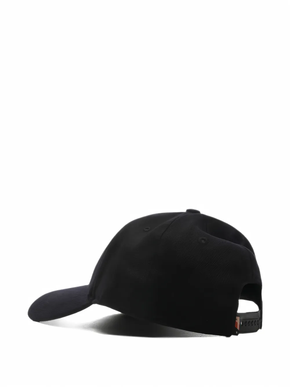 Honor The Gift Script logo-embroidered cap Zwart