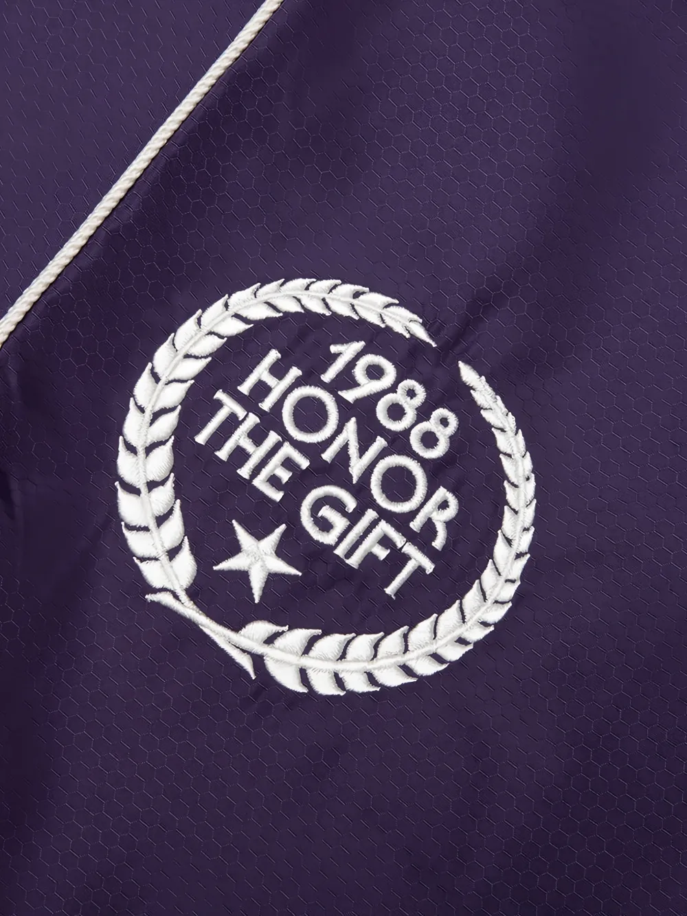 Honor The Gift honeycomb ripstop track pants Paars