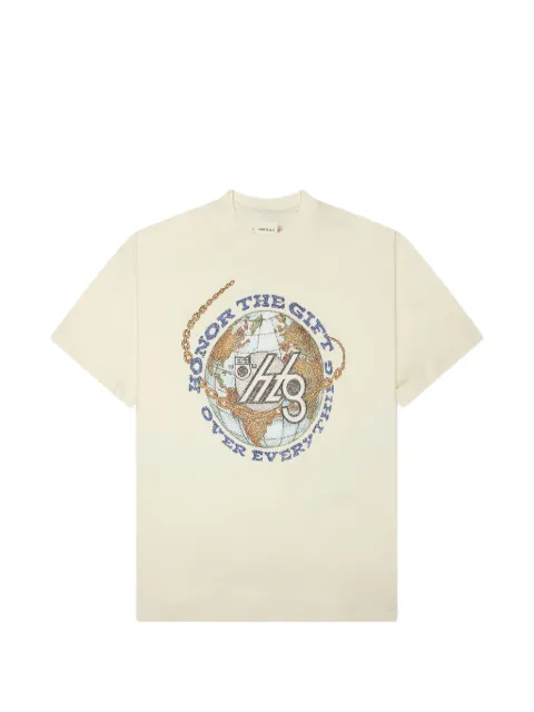 Honor The Gift Over Everything graphic-print T-shirt