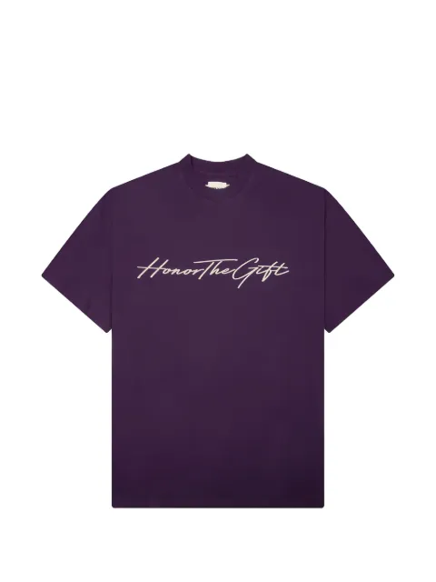 Honor The Gift Script T-shirt