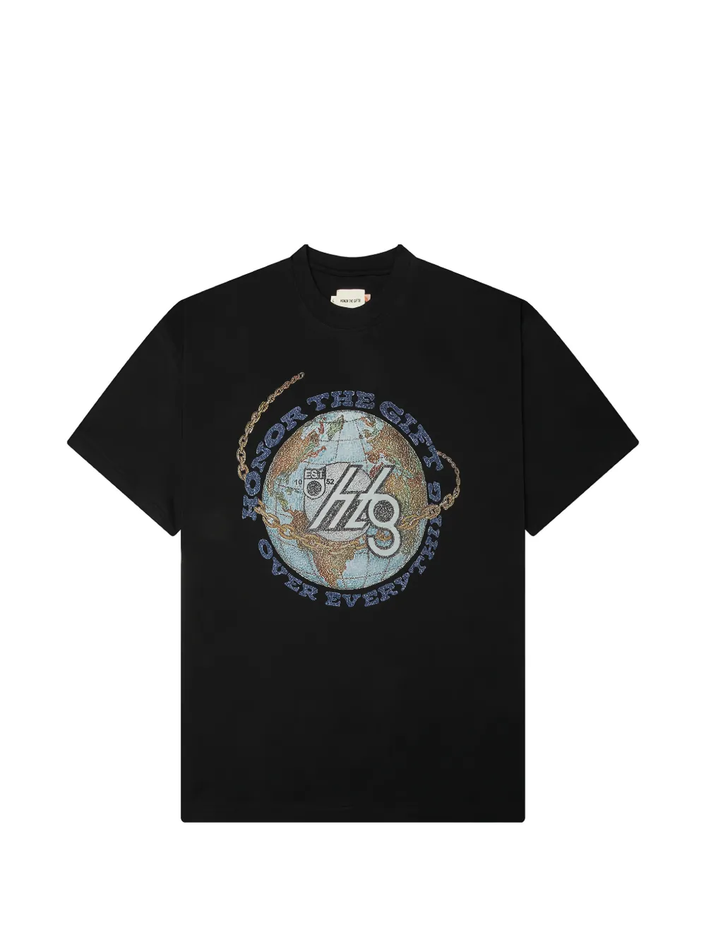 Honor The Gift Over Everything graphic-print T-shirt - Noir Honor The Gift Over Everything graphic-print T-shirt - Noir