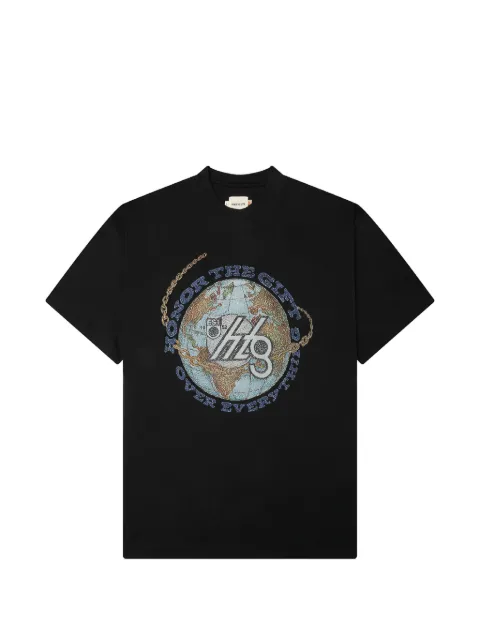 Honor The Gift Over Everything graphic-print T-shirt