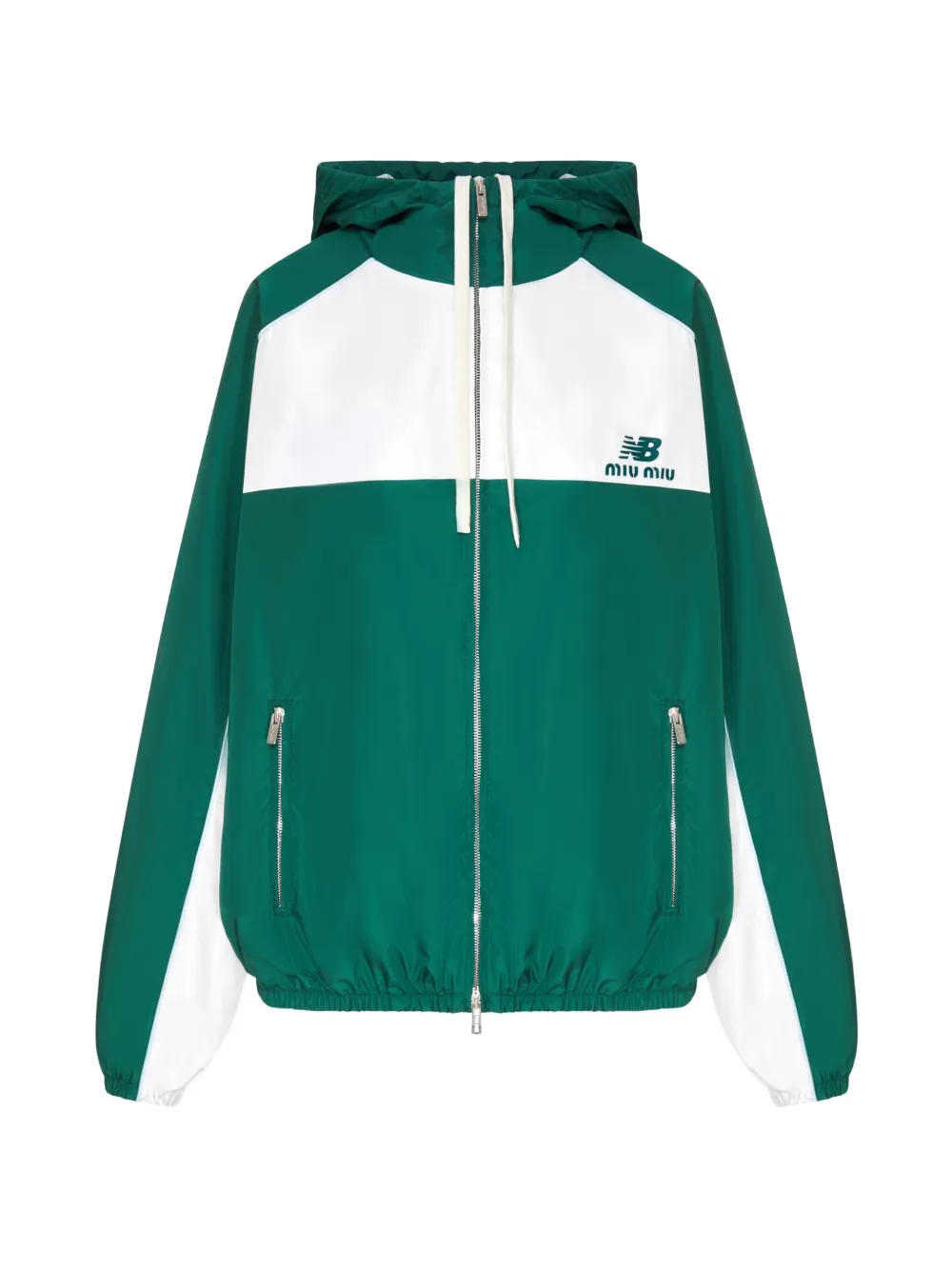 Miu Miu x New Balance poplin jacket - Grün