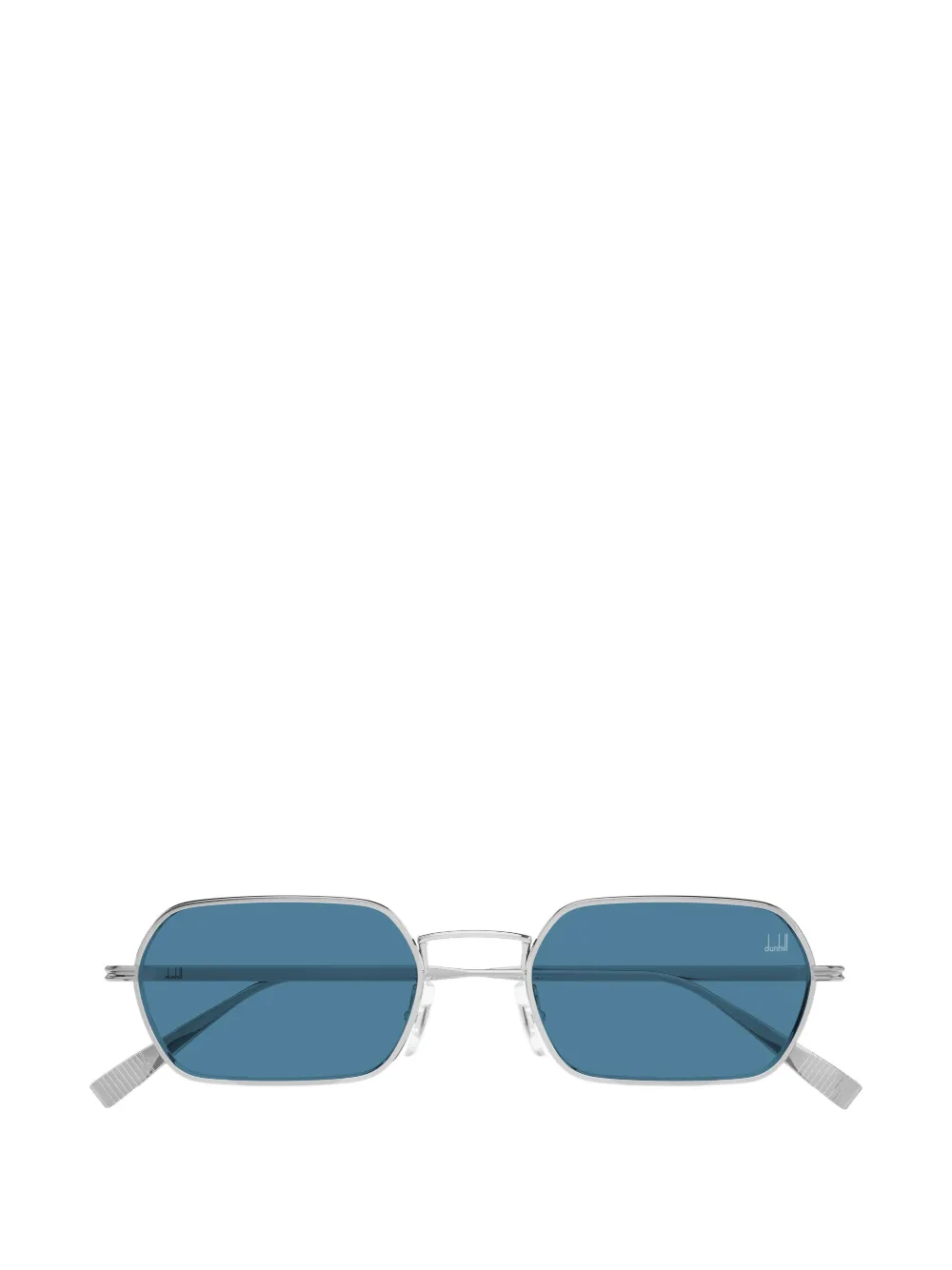 Dunhill geometric-frame sunglasses - Argento
