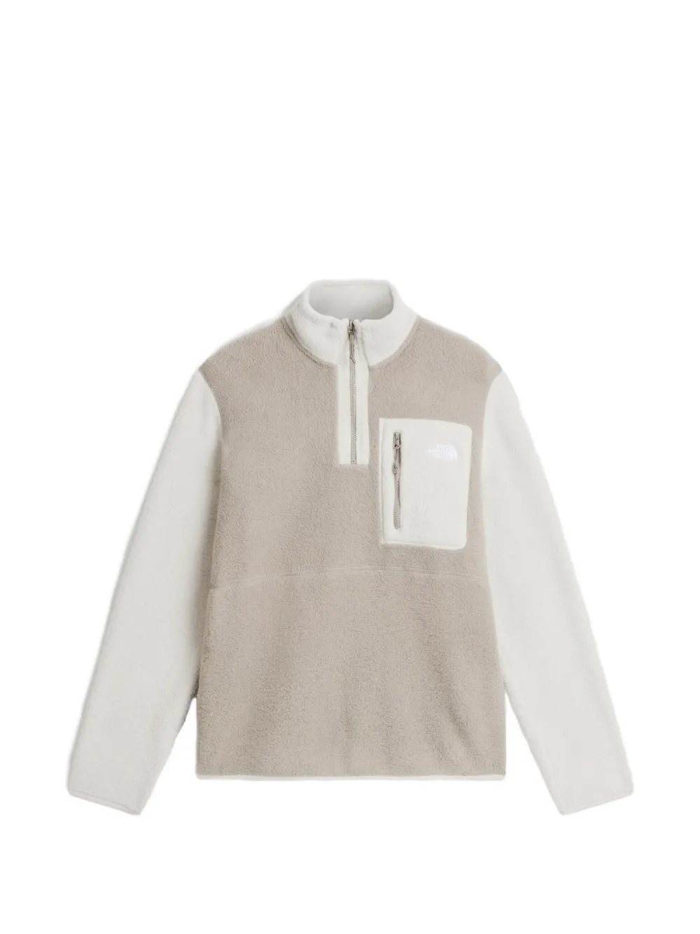 The North Face Yumiori fleece jack met rits Beige