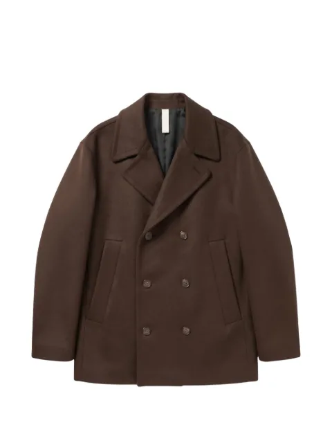 Hevo Orno double-breasted notched-lapels coat