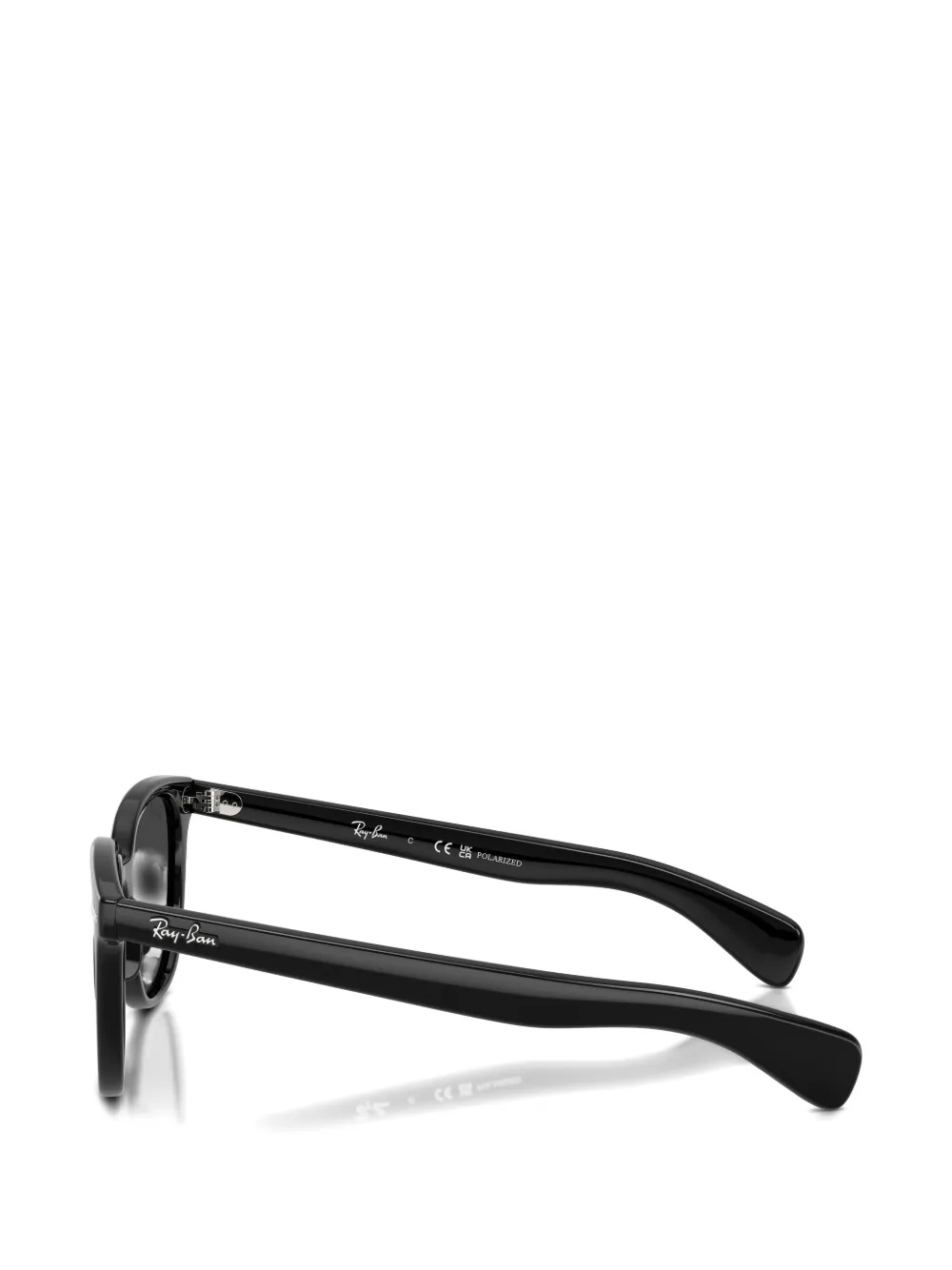 Ray-Ban Zonnebril met vierkant montuur Zwart