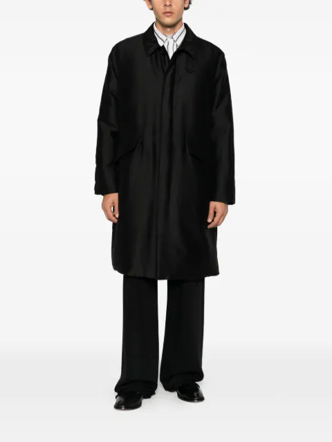 Undercover buttoned-vent coat