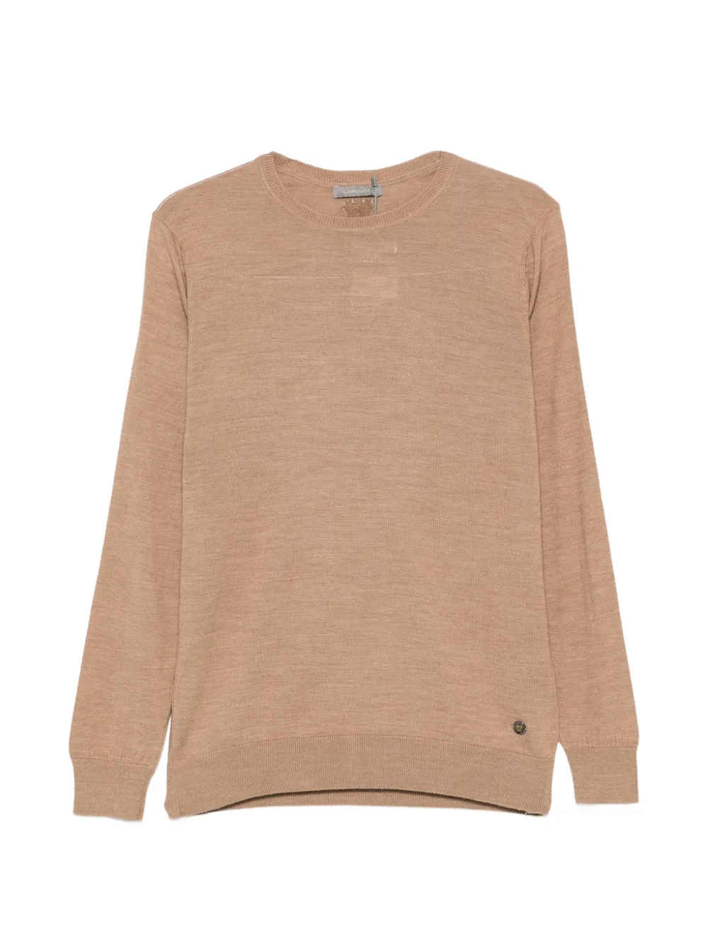 Carducci logo-embroidered wool sweater