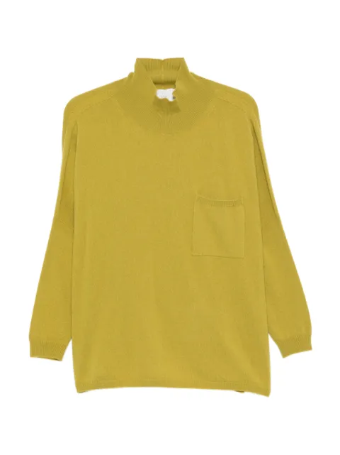 Vanisè high-neck chest-pocket sweater