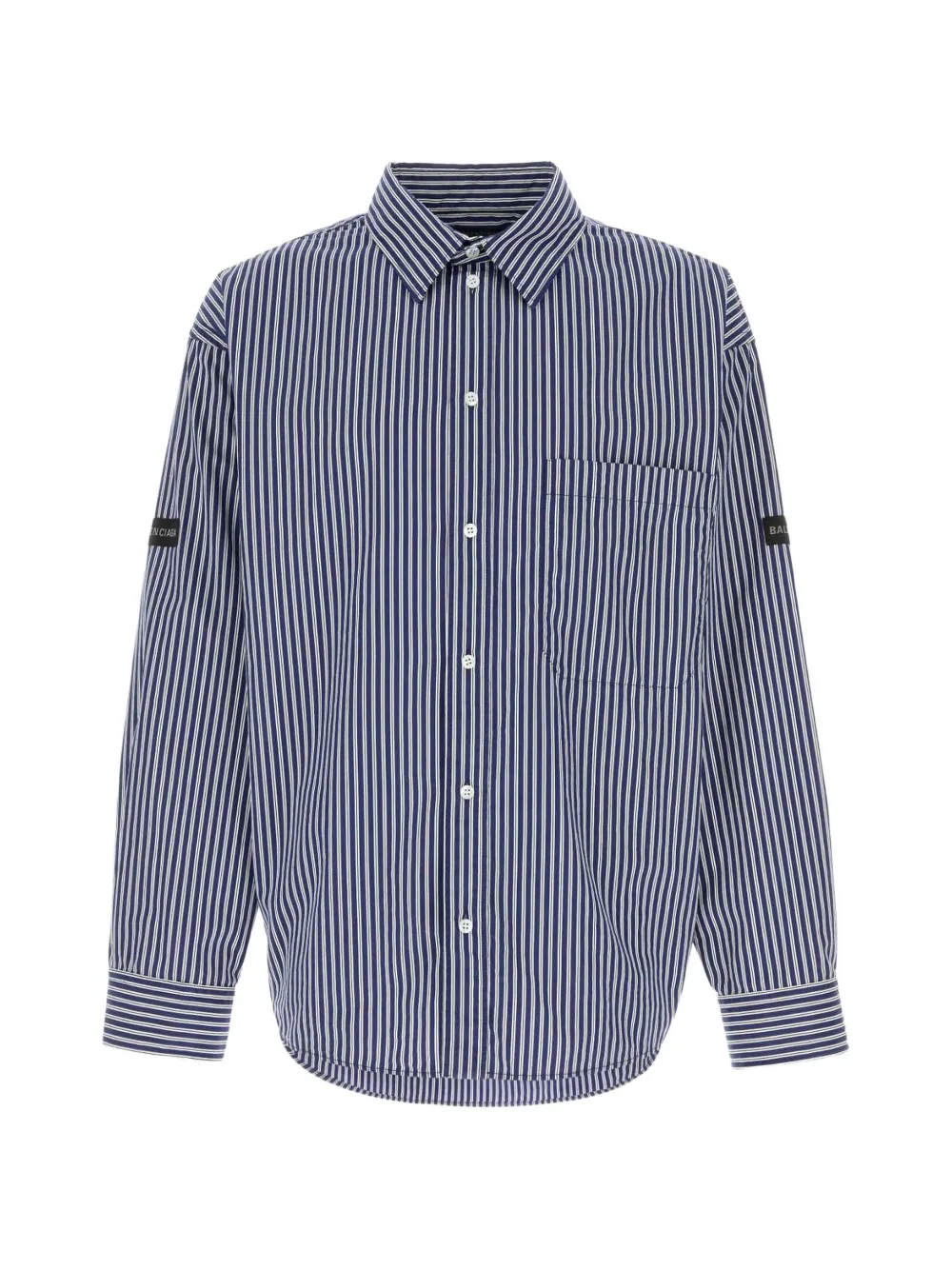 Balenciaga striped shirt - Blau