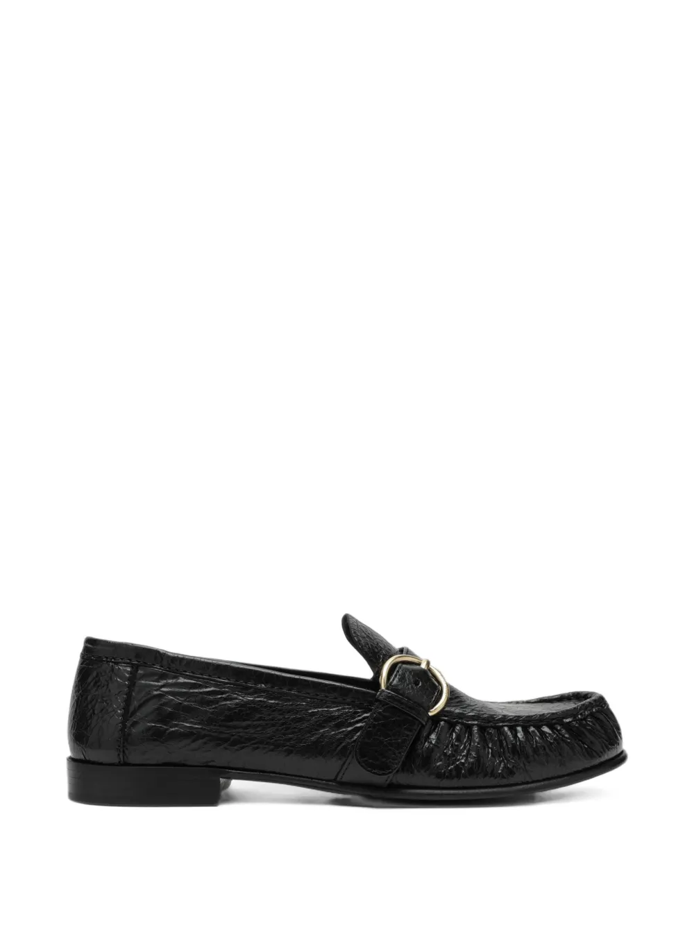 Miu Miu leather loafers - Noir