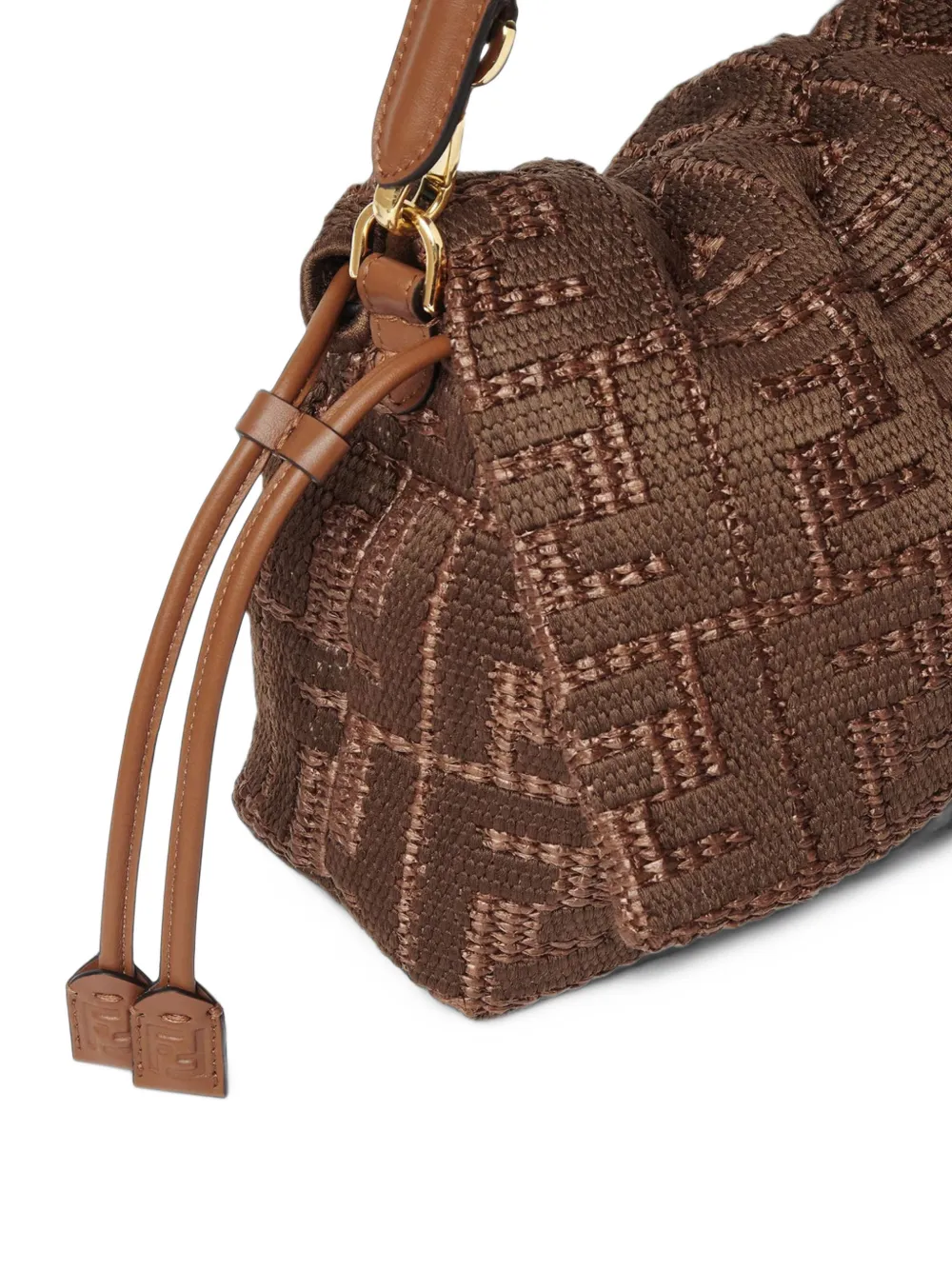 FENDI Baguette soft medium bag Bruin