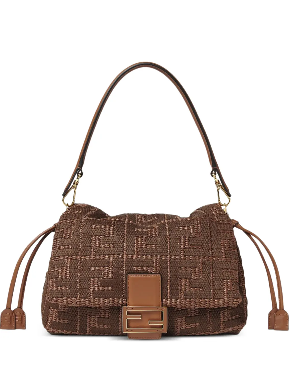 FENDI Baguette soft medium bag - Marrone
