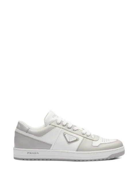 Prada Downtown leather panelled sneakers