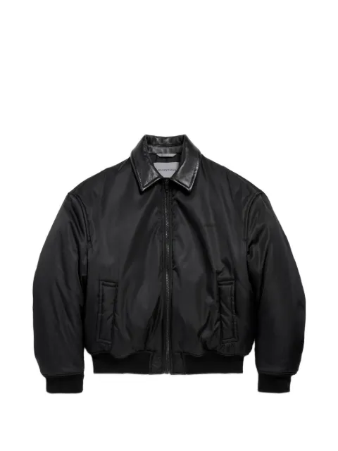 Balenciaga Cocoon bomber in black jacket