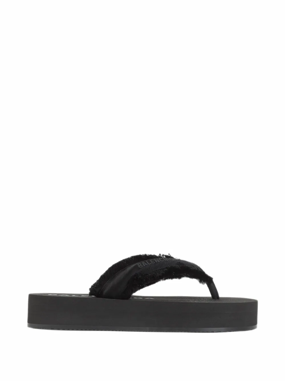 Balenciaga Jet Lag thong in black sandals - Nero