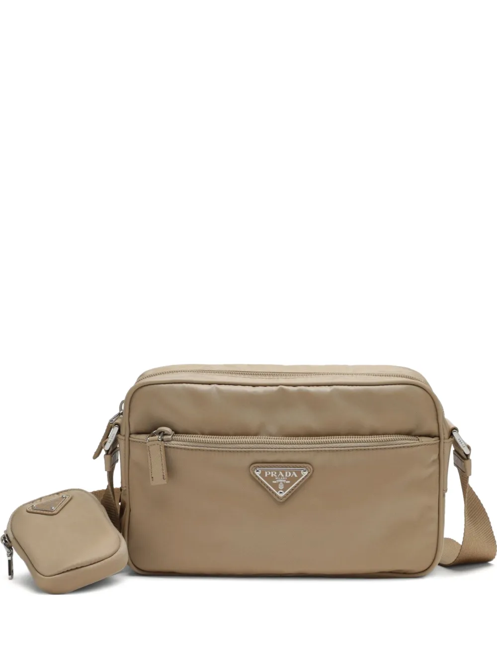 Prada Re-Nylon shoulder bag Beige
