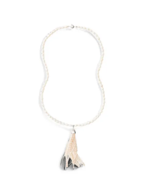 JULIETTA Delfina Linea pearl-tassel necklace