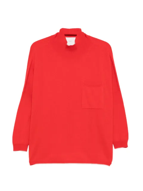 Vanisè high-neck patch-pocket sweater