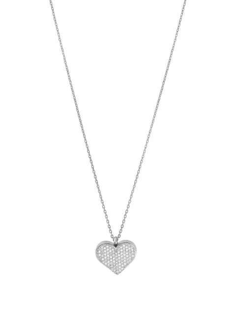 GUZEMA Love diamond heart locket necklace