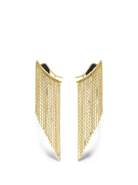 GUZEMA Hidden Beauty chainfall earrings