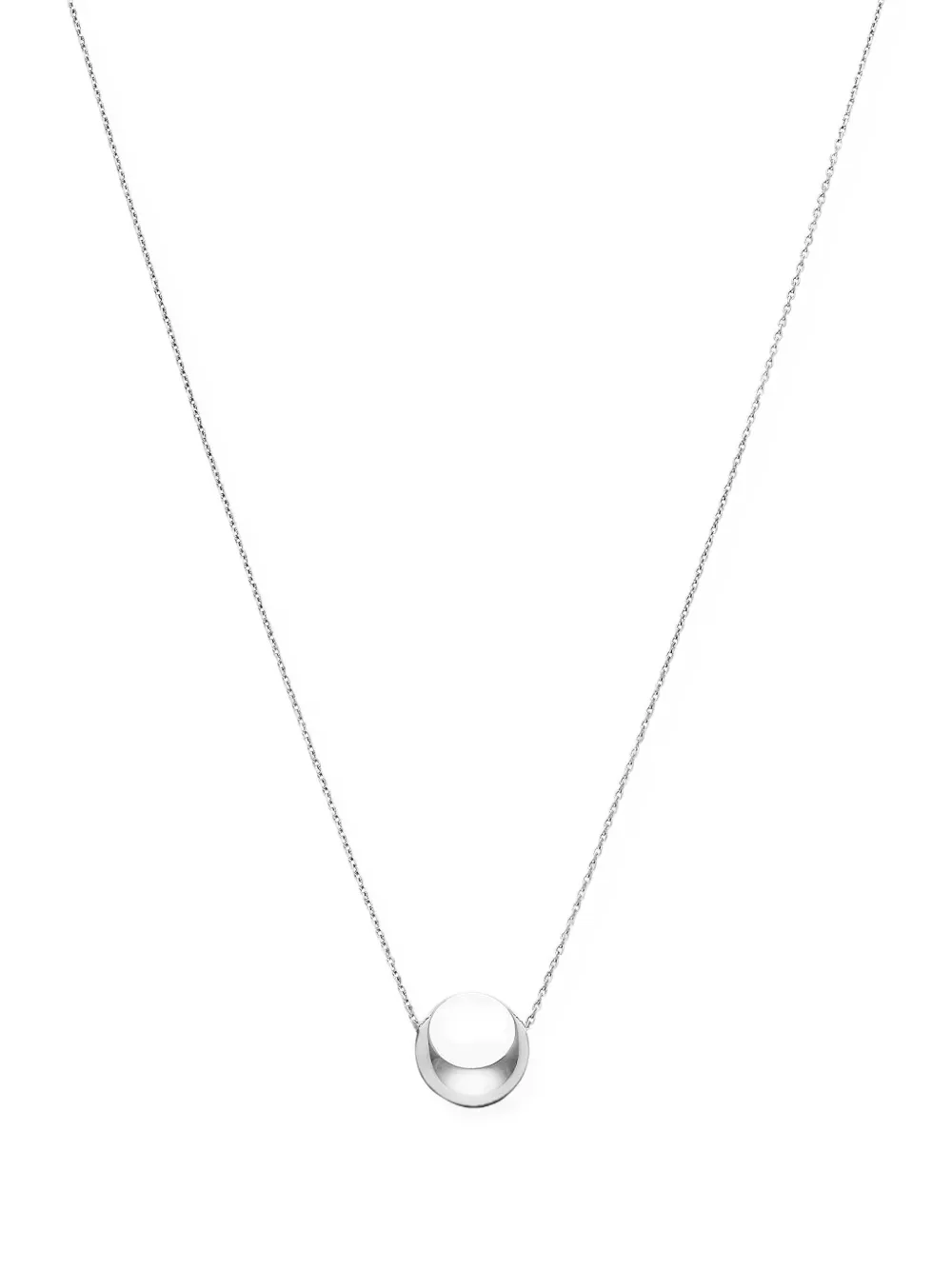 GUZEMA Collana Classic con pendente semisferico - Argento