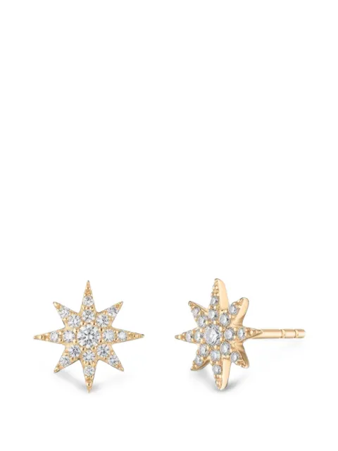 MINED+FOUND North Star diamond earrings
