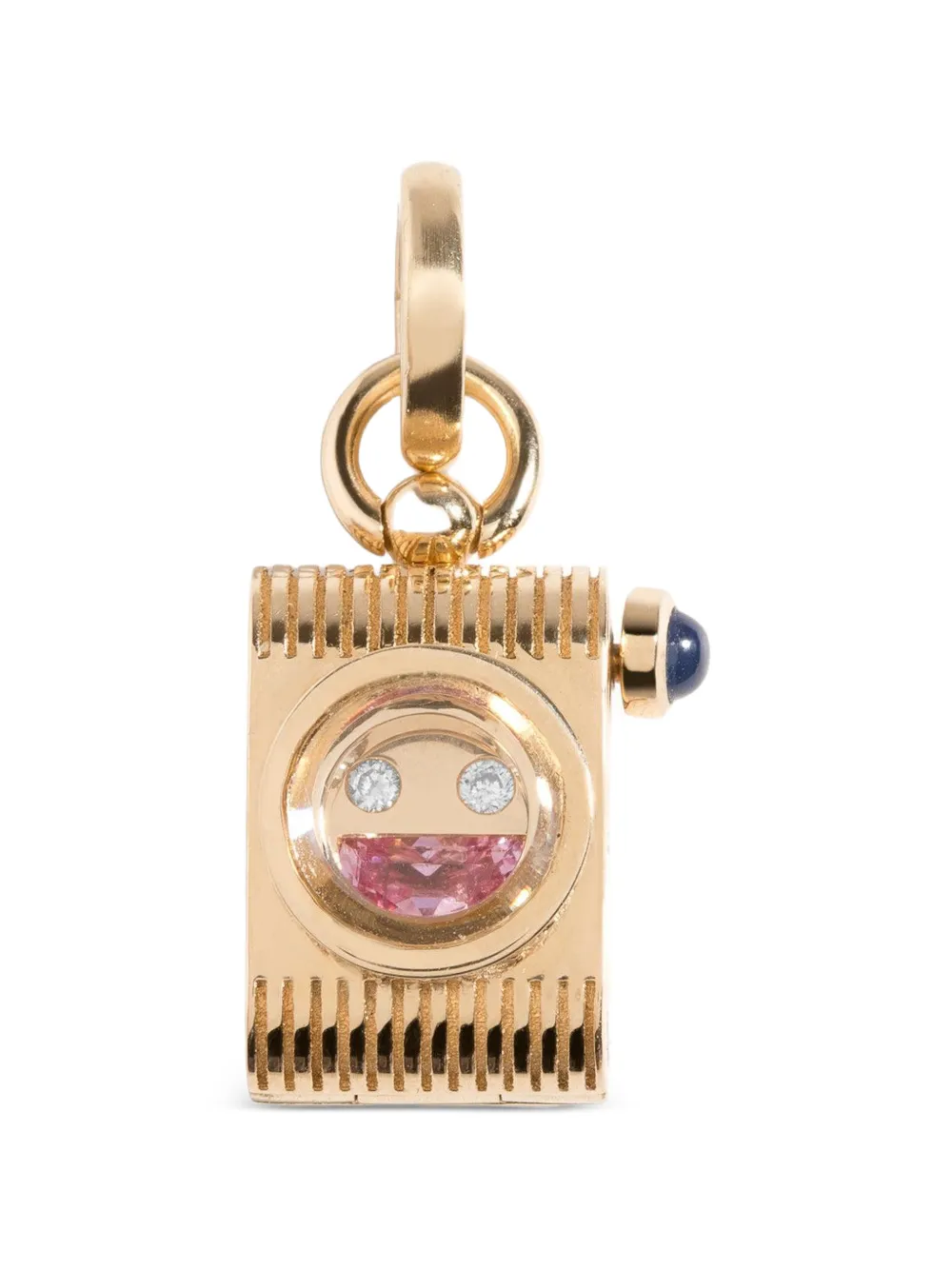 MINED+FOUND Memory embellished camera pendant - Oro