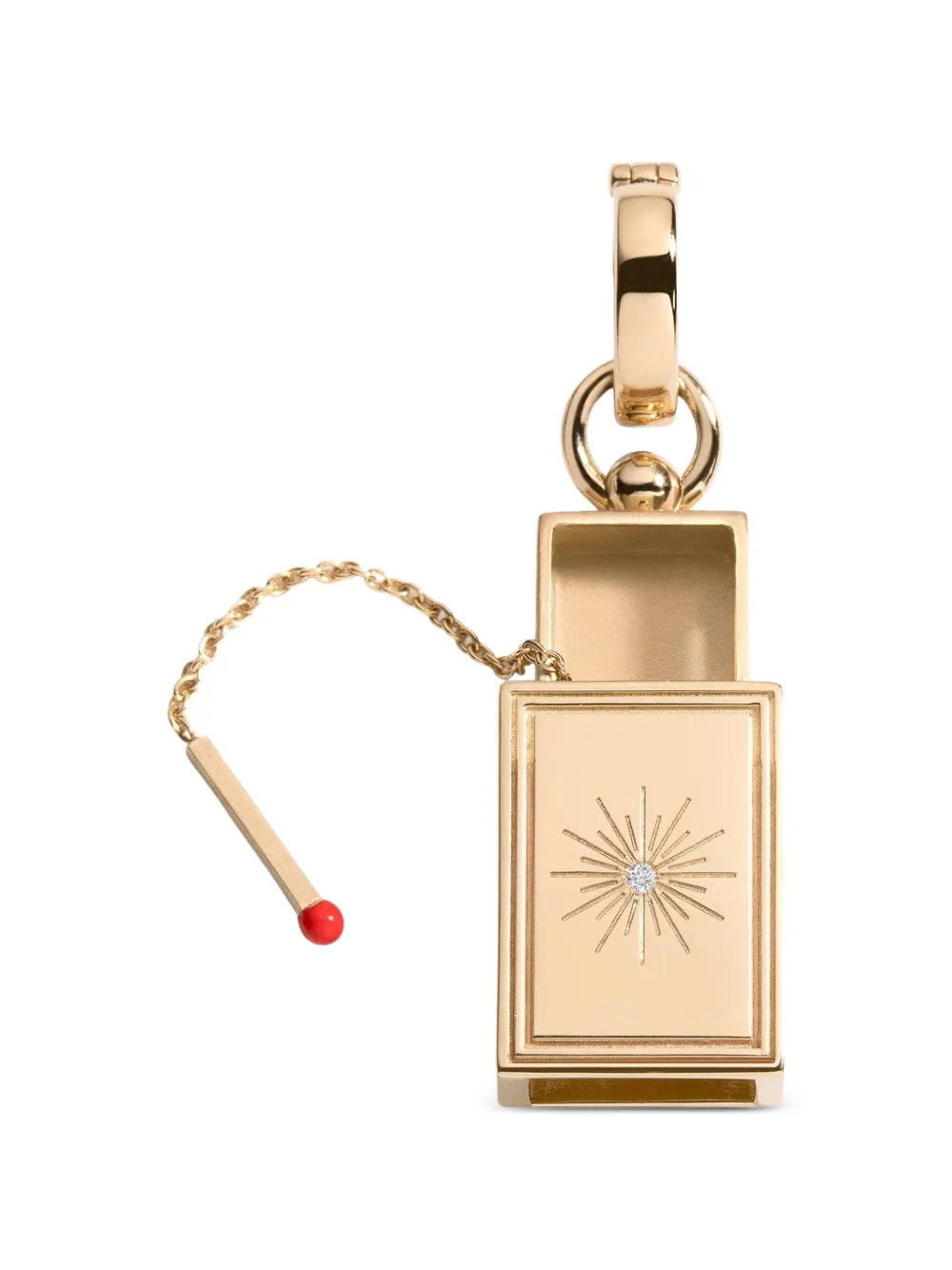 MINED+FOUND Hope diamond matchbox locket - Oro