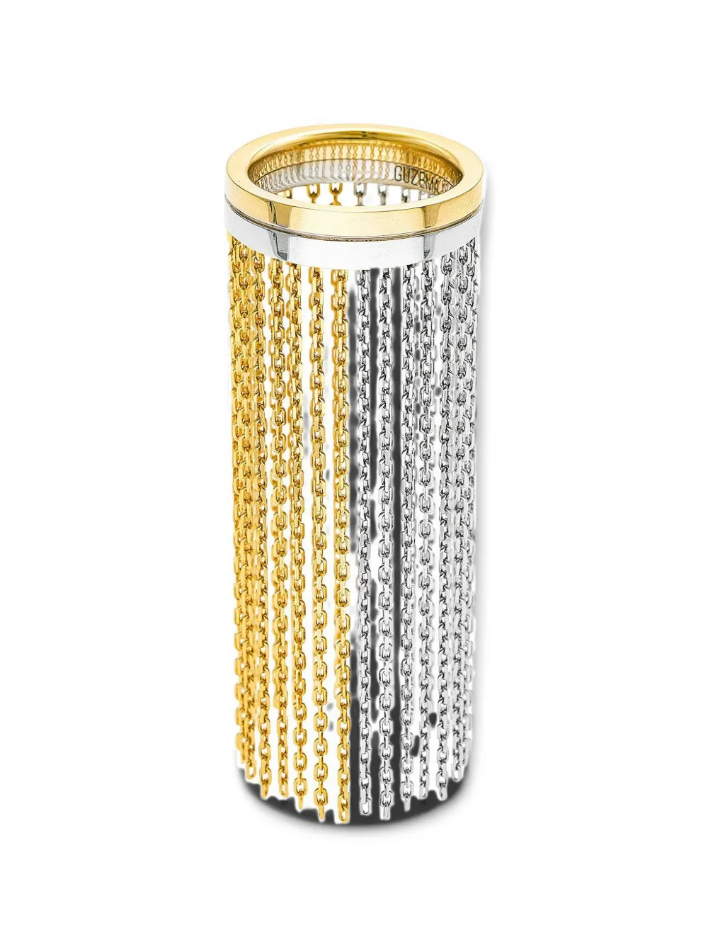 GUZEMA Hidden Beauty chainfall ring