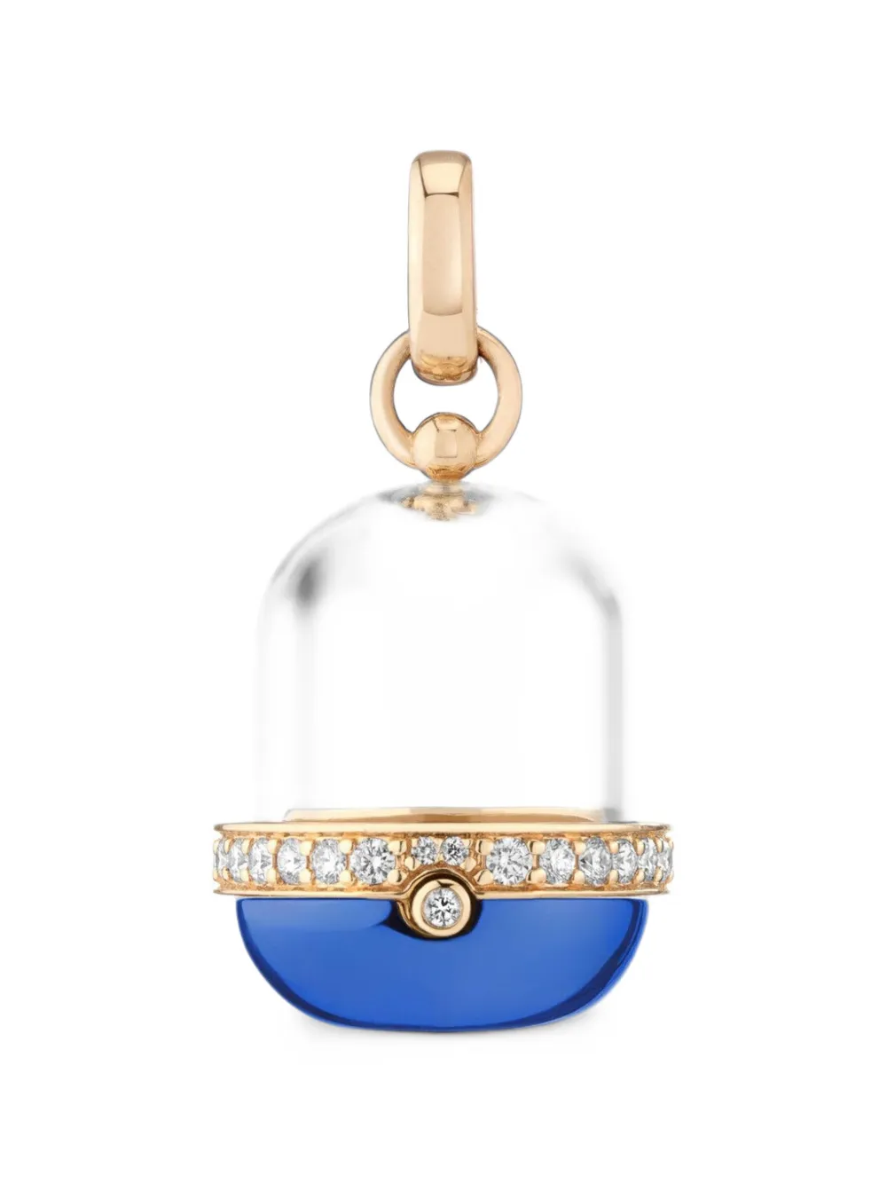 MINED+FOUND Petite Prize Bubble diamond pendant