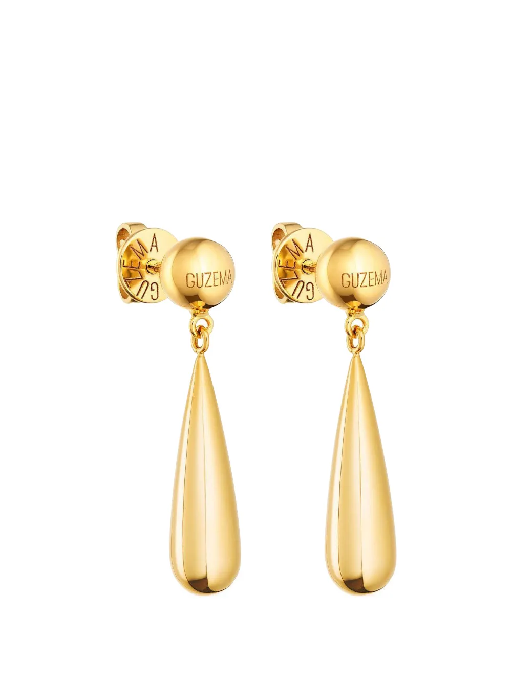 GUZEMA Classic Collection droplet earrings - Oro