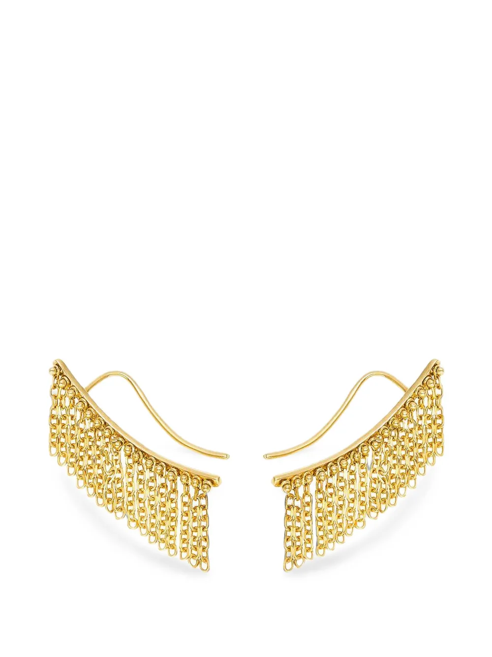 GUZEMA Hidden Beauty chainfall earrings