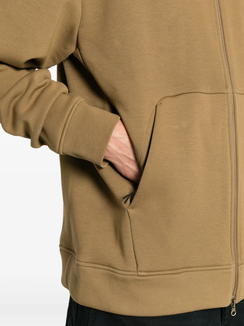 BOSS zip-up hoodie Groen